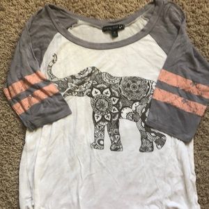 Elephant tee